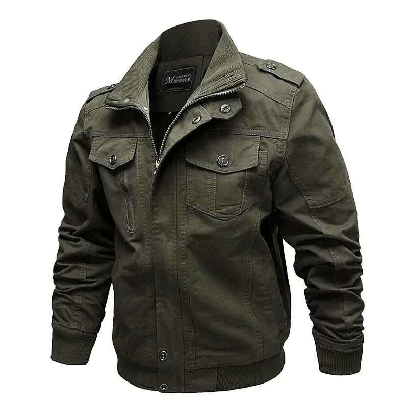 Noah™ - Stylish Autumn Jacket with Multi Pockets