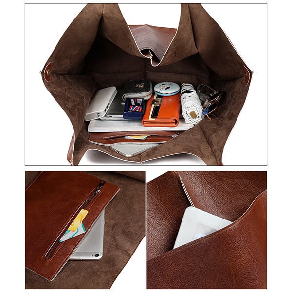Scarlett - Grandeur Leather Shoulder Bag