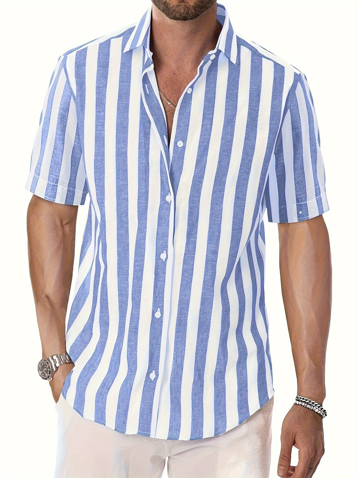 James™ - Casual Stripes Shirt