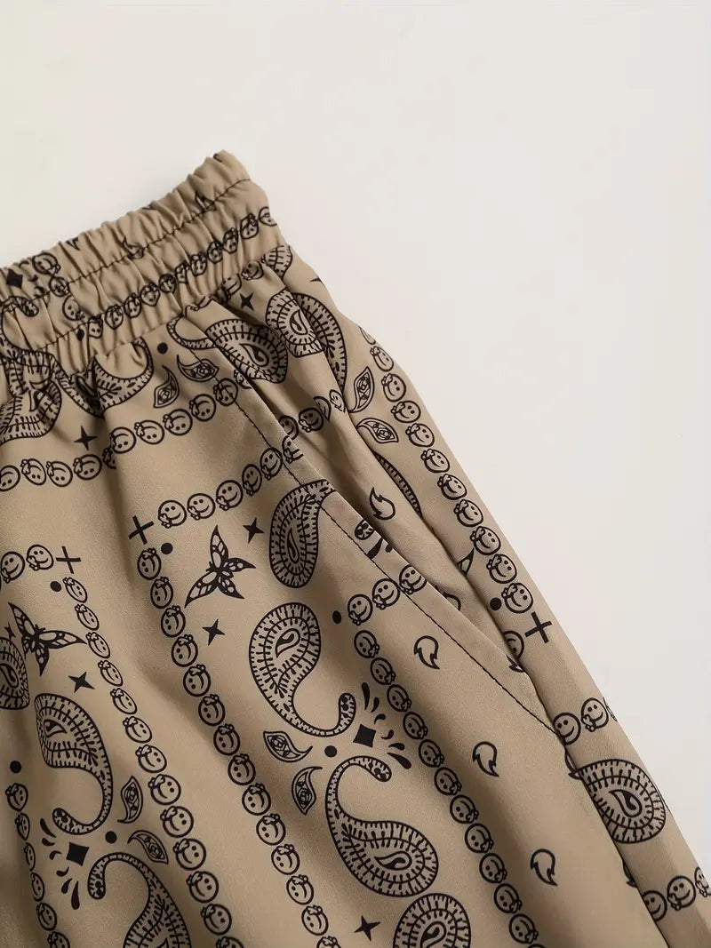 Lucas™ - Stylish Paisley Print Set