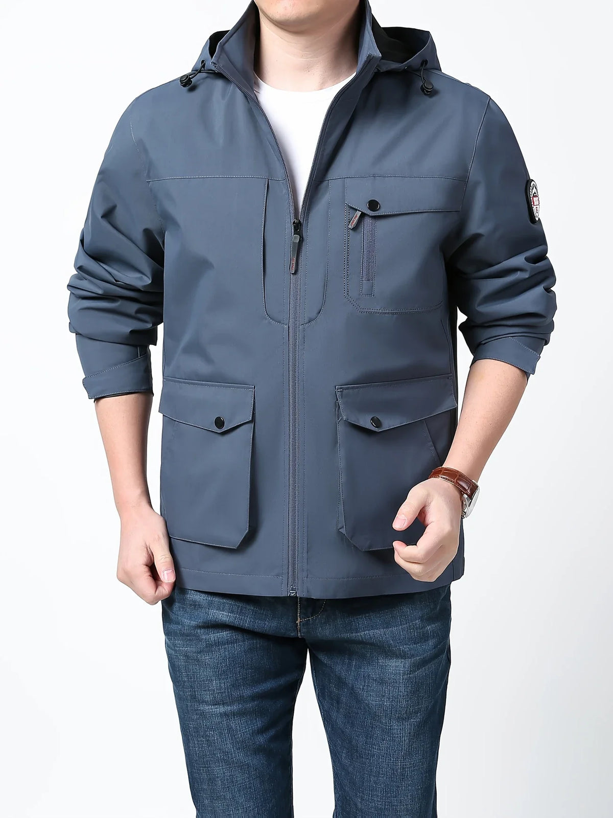 Henry™ - Comfortable Waterproof Jacket with Detachable Hood