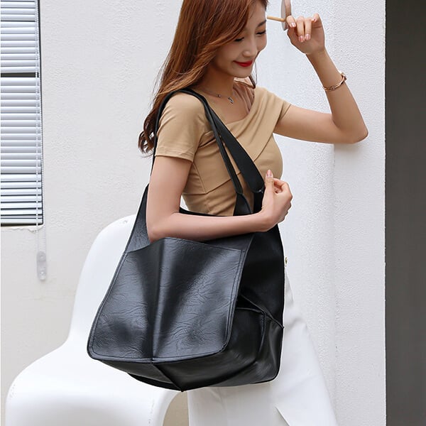 Scarlett - Grandeur Leather Shoulder Bag