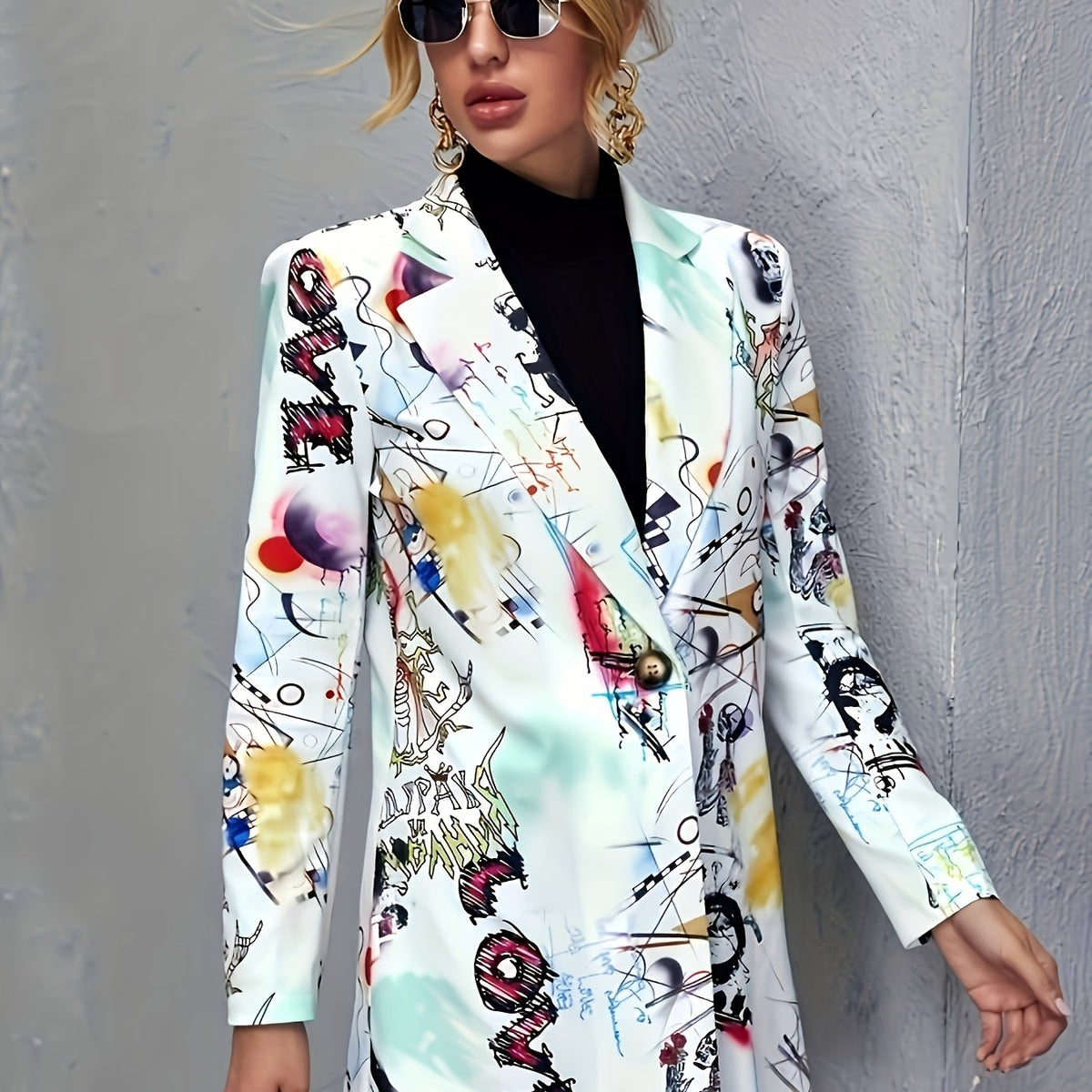 Avery™ - Modern Graffiti Blazer