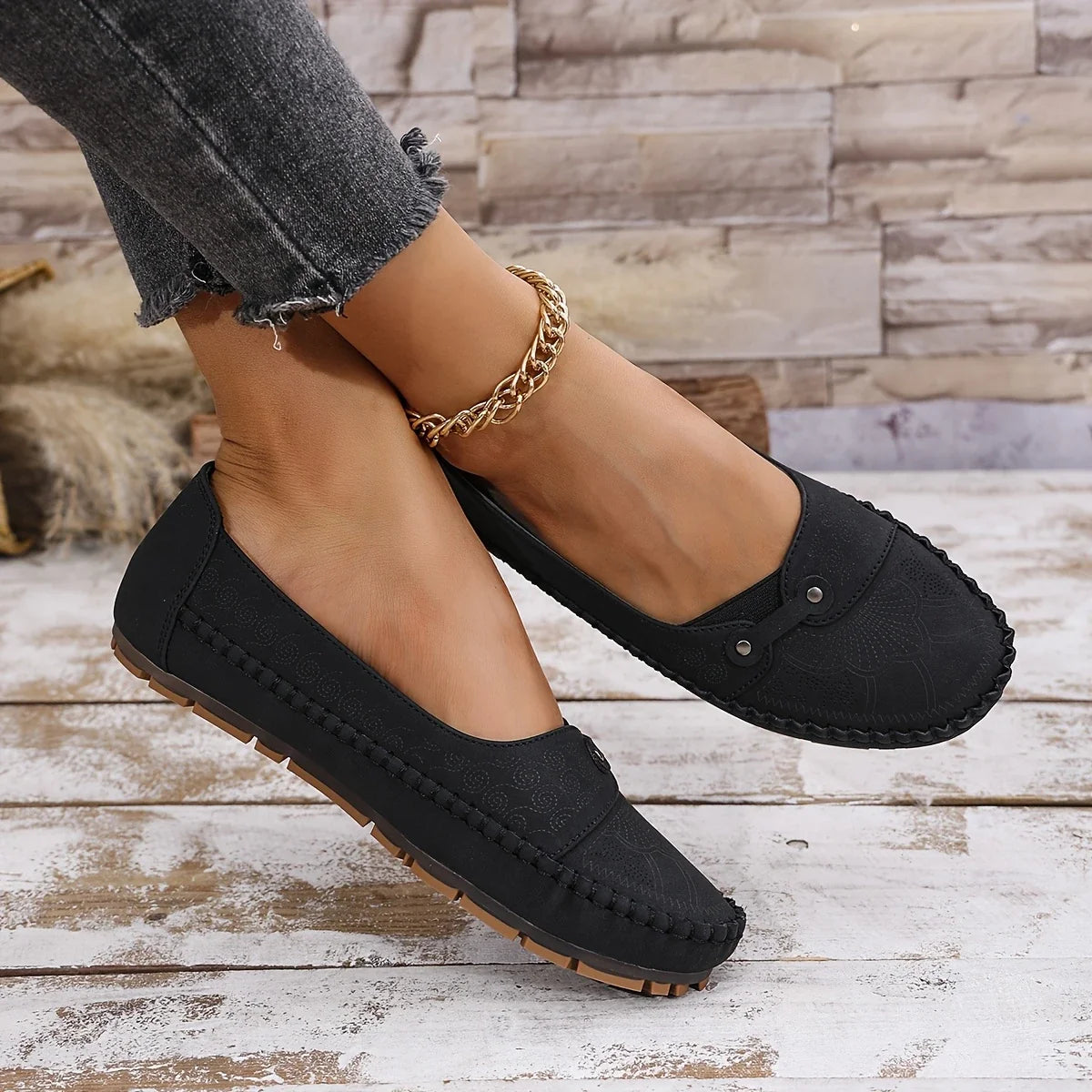 Zoe™ - Retro Lightweight Slip-On Shoes