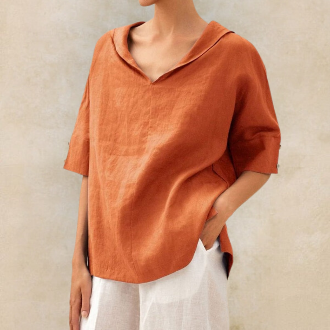 Zoe™ - Casual Loose-Fit Blouse