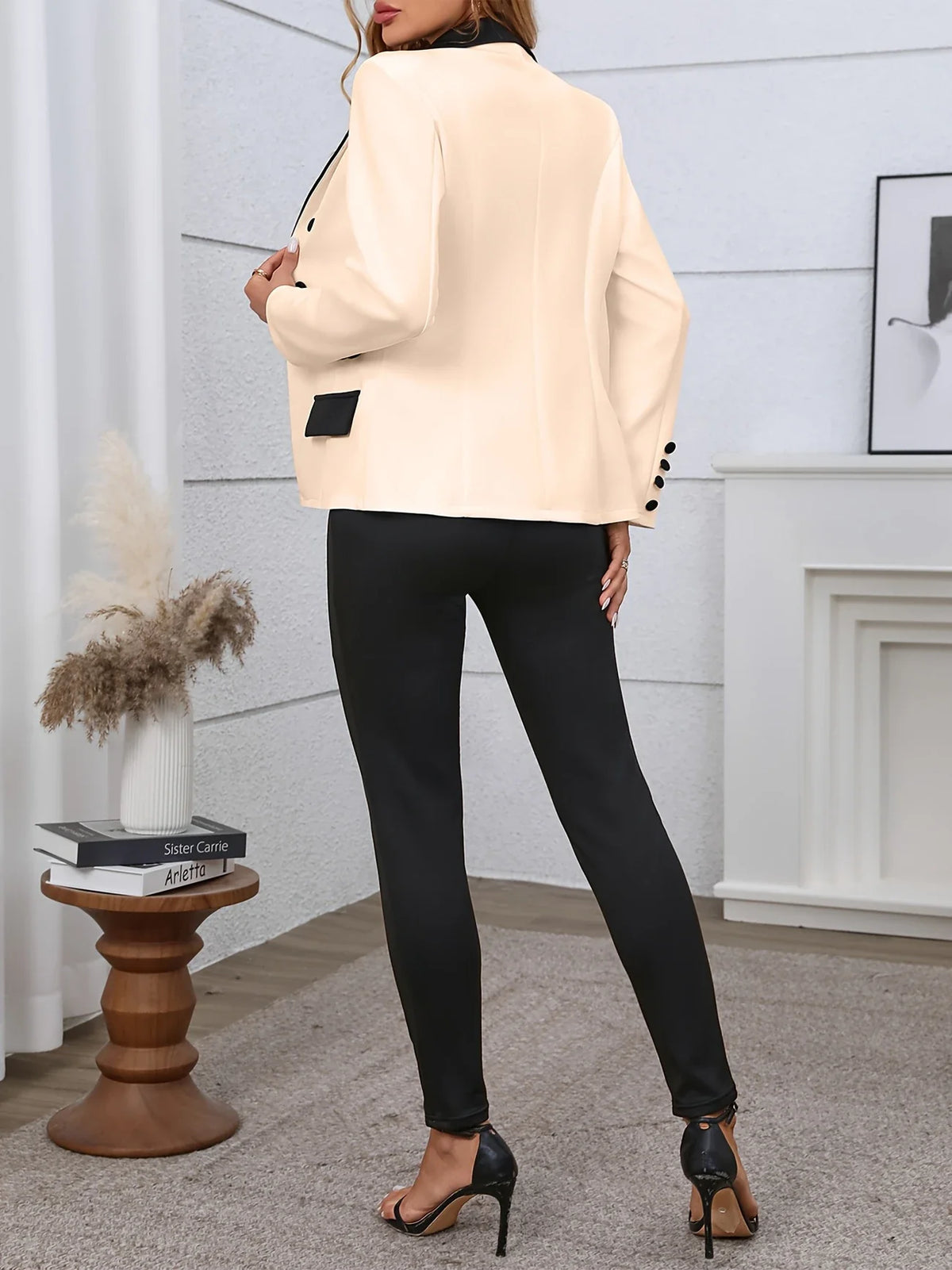 Riley™ - Chic Color Block Two-piece Set