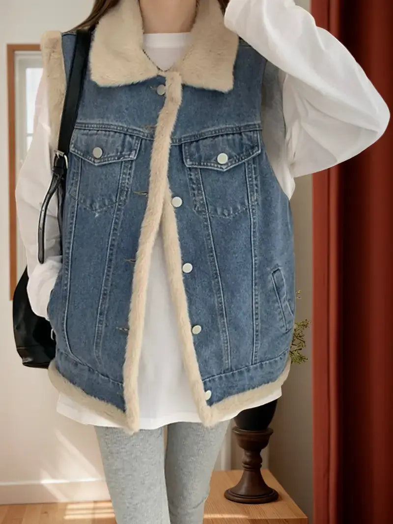 Aubrey™ - Elegant Denim Jacket