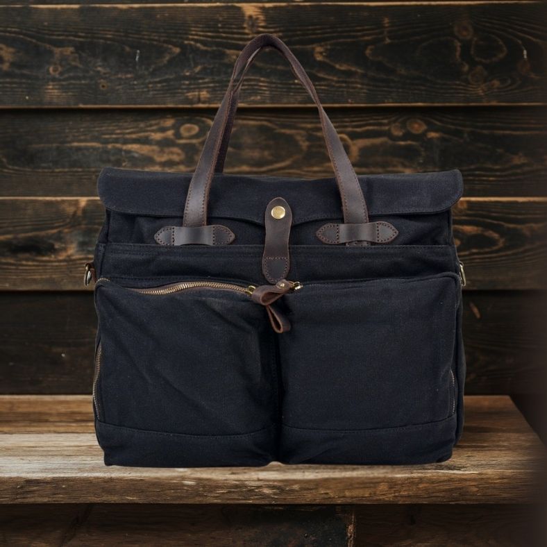 Parker™ - Canvas Shoulder Tote Bag