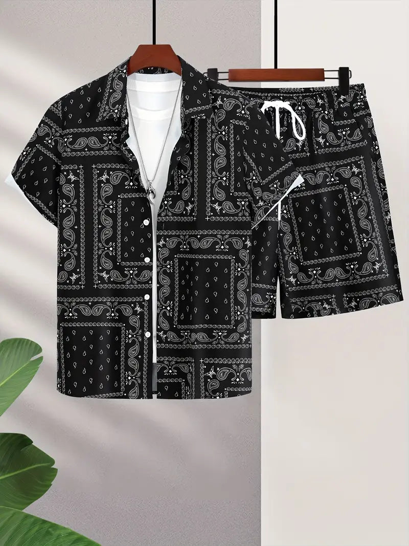 Lucas™ - Stylish Paisley Print Set