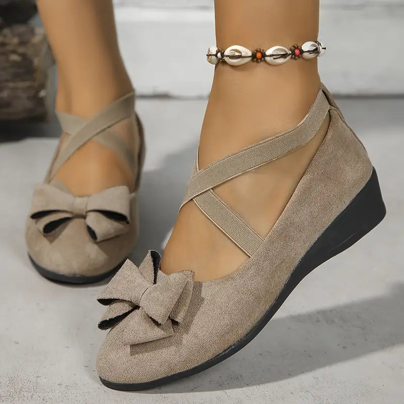 Olivia™ - Elegant Cross Bow Shoes