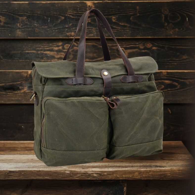 Parker™ - Canvas Shoulder Tote Bag