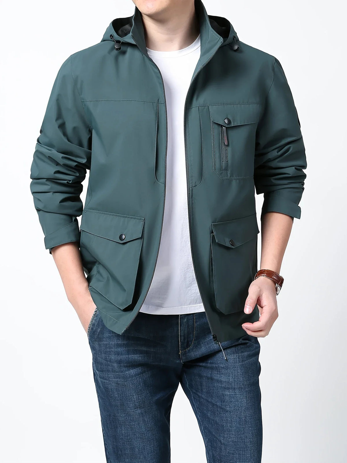 Henry™ - Comfortable Waterproof Jacket with Detachable Hood