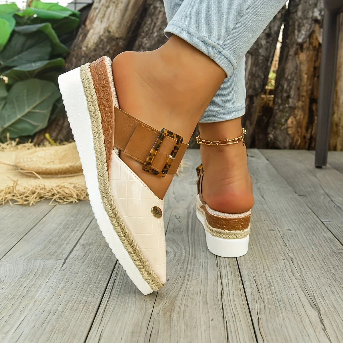 Alyssa™ - Stylish Wedge Sandals