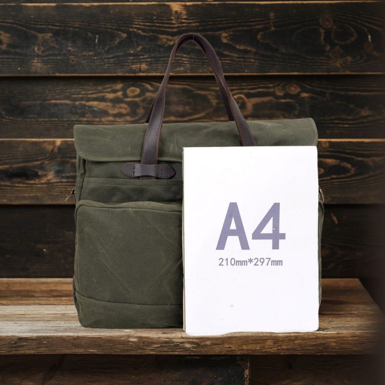 Parker™ - Canvas Shoulder Tote Bag