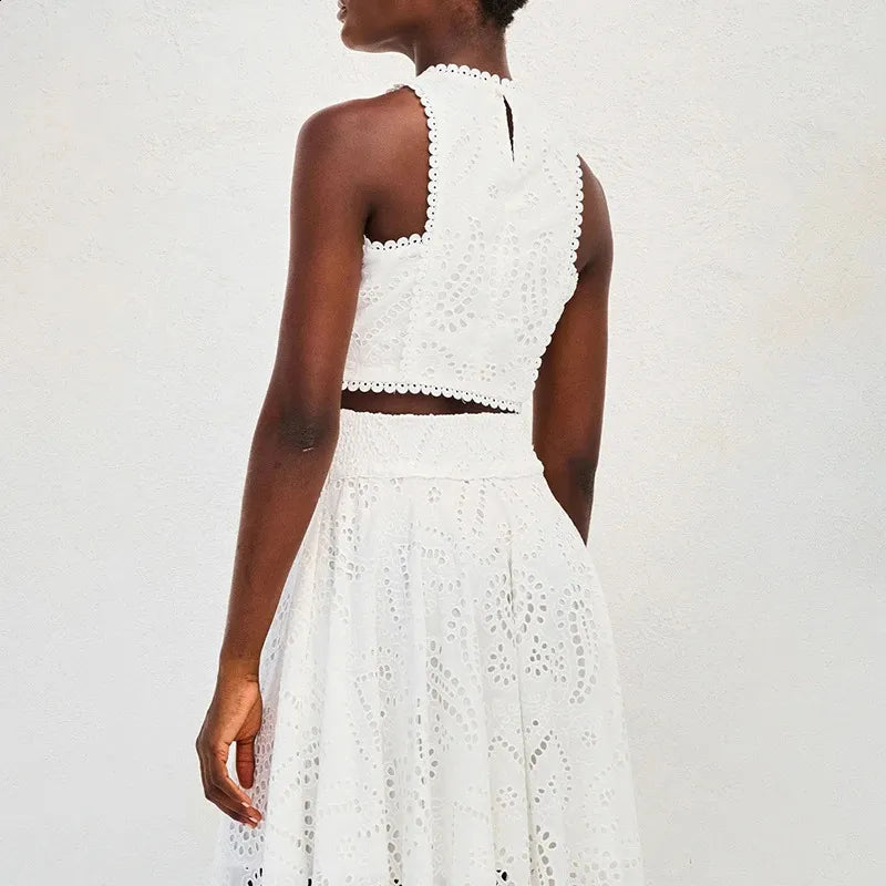 Layla™ - Stylish Top And Skirt Set