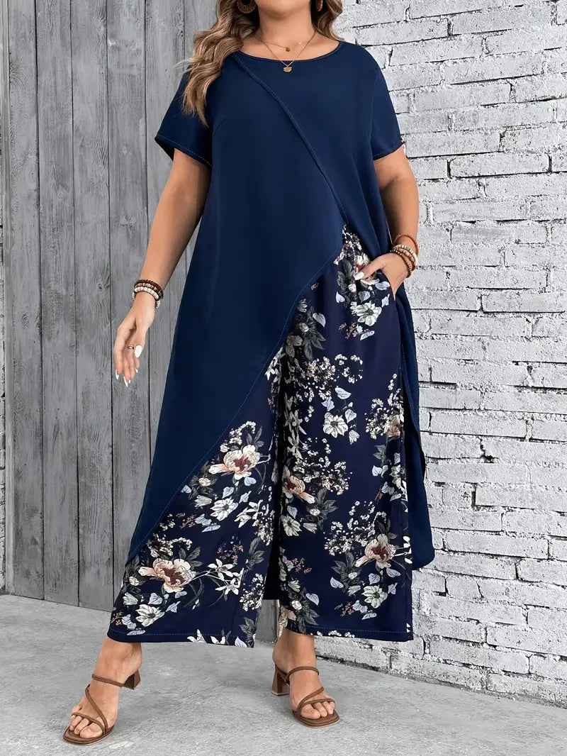 Harper™ - Elegant Floral Print Set