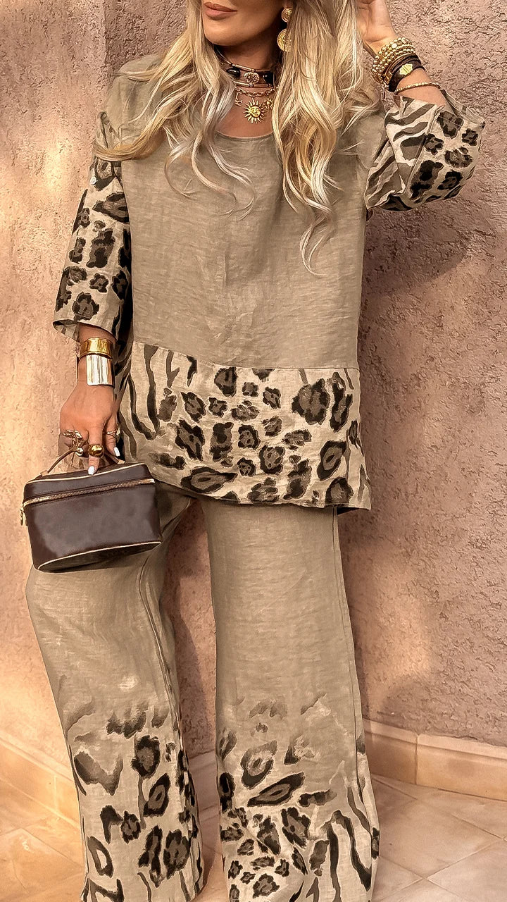 Scarlett™ - Stylish Leopard Print Set