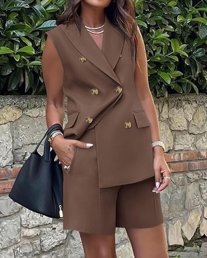 Scarlett™ - Modern Blazer and Shorts Set