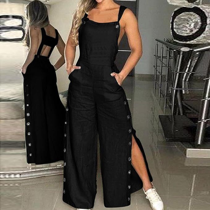 Riley™ - Elegant Strappy Jumpsuit