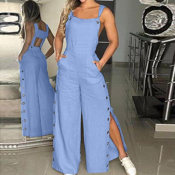 Riley™ - Elegant Strappy Jumpsuit