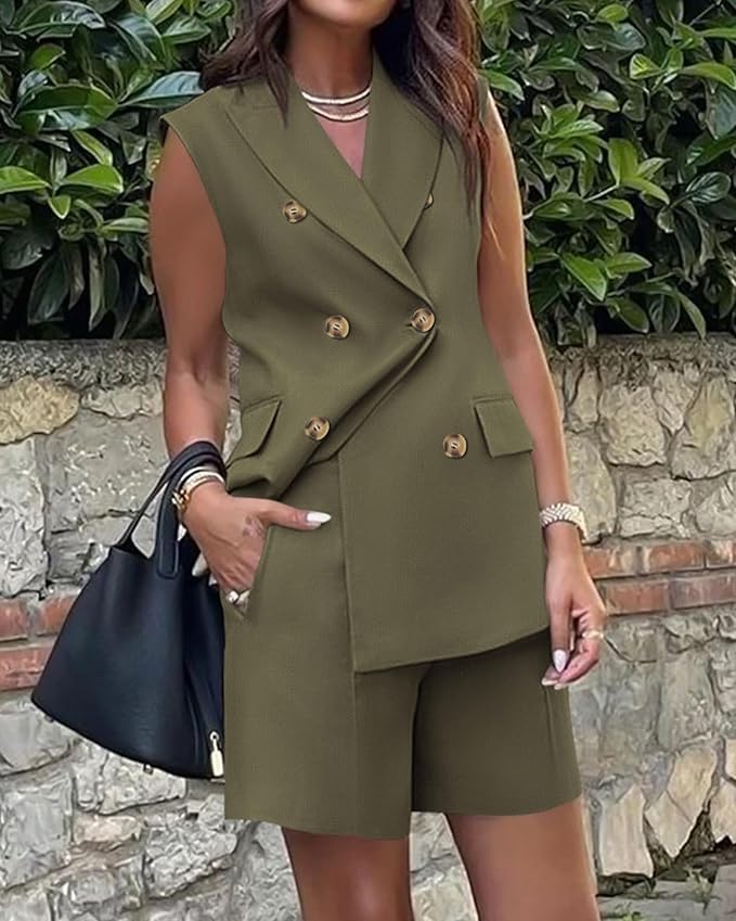Scarlett™ - Modern Blazer and Shorts Set