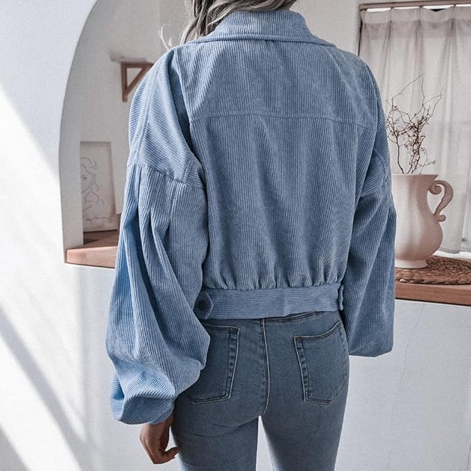 Scarlett™ - Elegant Corduroy Jacket