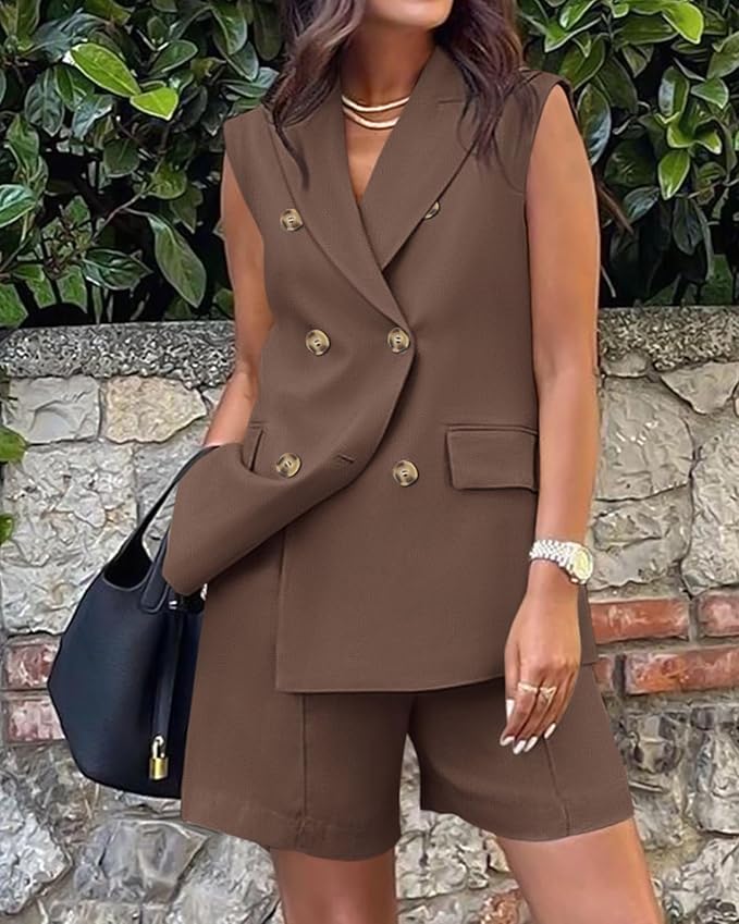 Scarlett™ - Modern Blazer and Shorts Set
