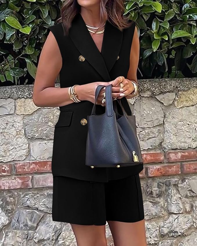 Scarlett™ - Modern Blazer and Shorts Set