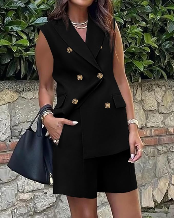 Scarlett™ - Modern Blazer and Shorts Set