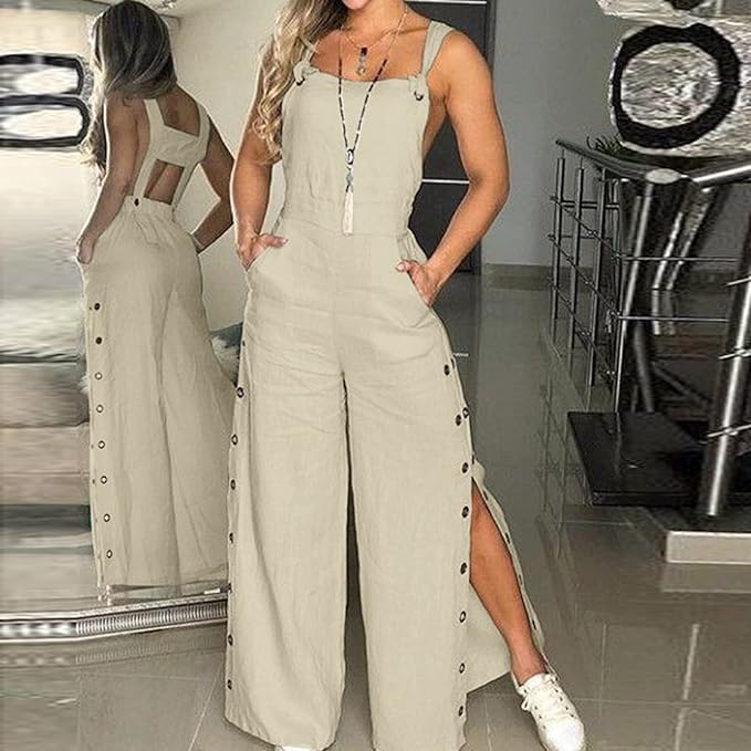 Riley™ - Elegant Strappy Jumpsuit