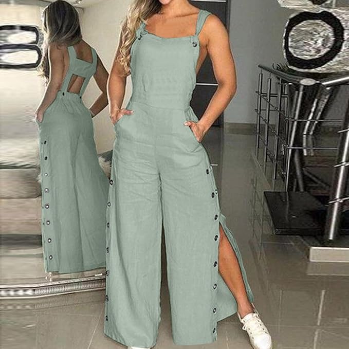 Riley™ - Elegant Strappy Jumpsuit
