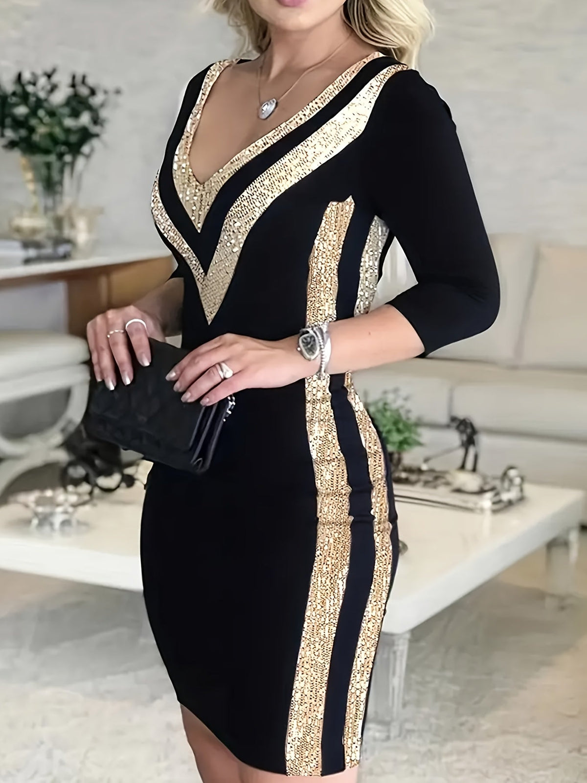 Addison™ - Sexy Sequin Mini Dress