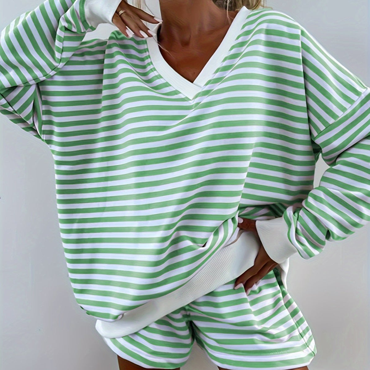 Brooklyn™ – Casual Striped Lounge Set