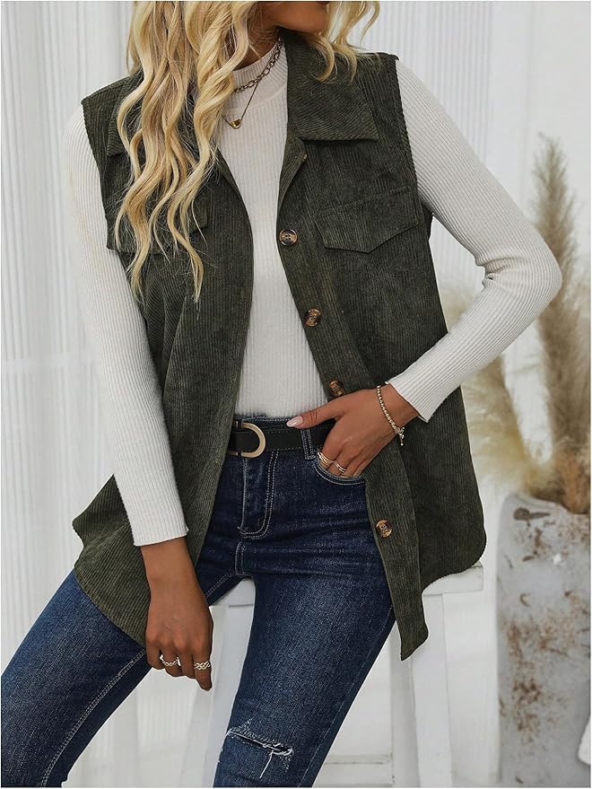 Victoria™ - Stylish Corduroy Vest