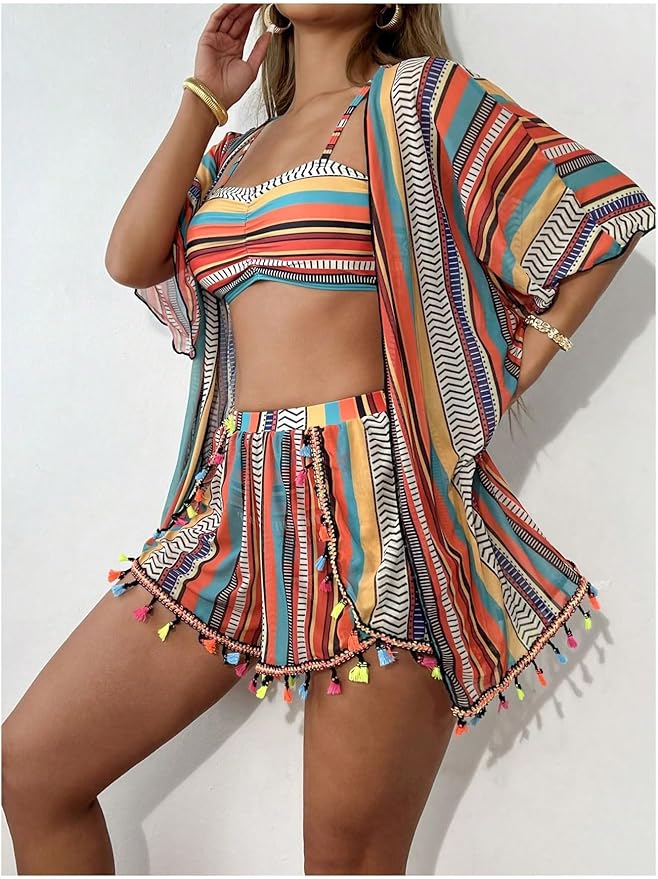 Aubrey™ - Stylish Striped Set