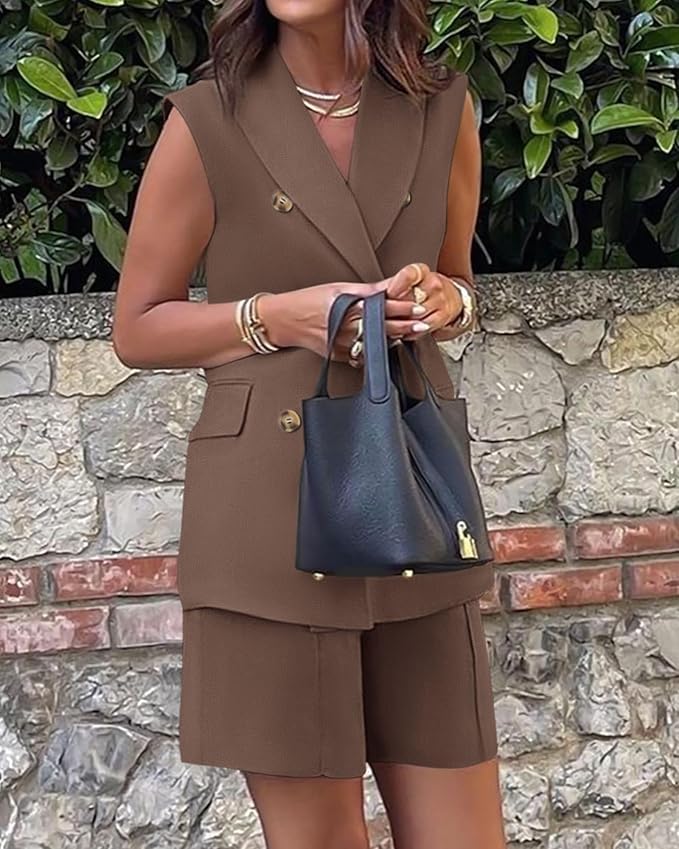 Scarlett™ - Modern Blazer and Shorts Set