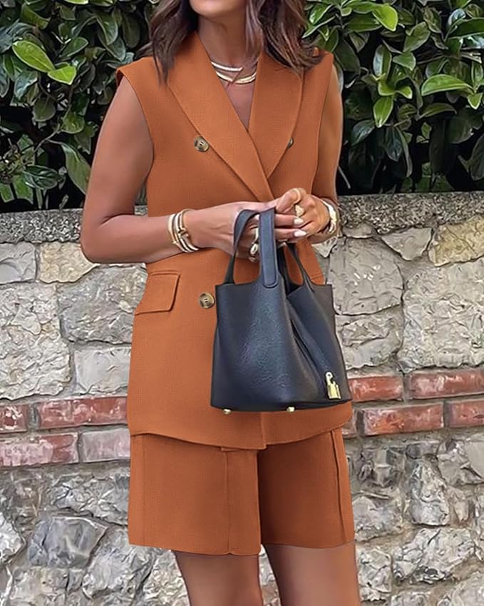 Scarlett™ - Modern Blazer and Shorts Set