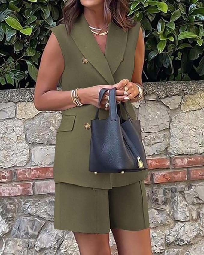 Scarlett™ - Modern Blazer and Shorts Set