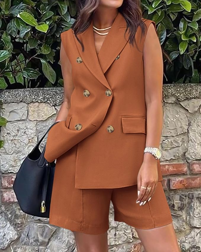 Scarlett™ - Modern Blazer and Shorts Set