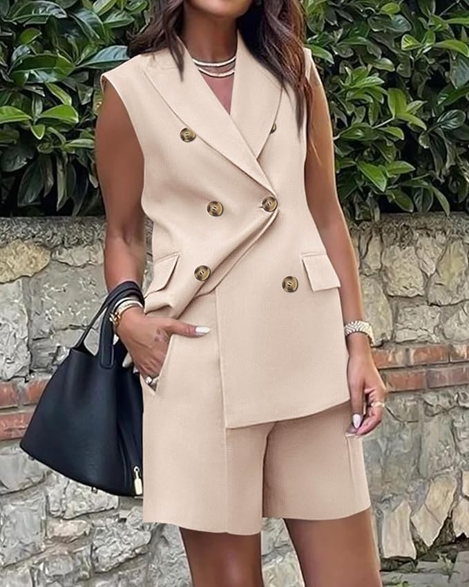 Scarlett™ - Modern Blazer and Shorts Set