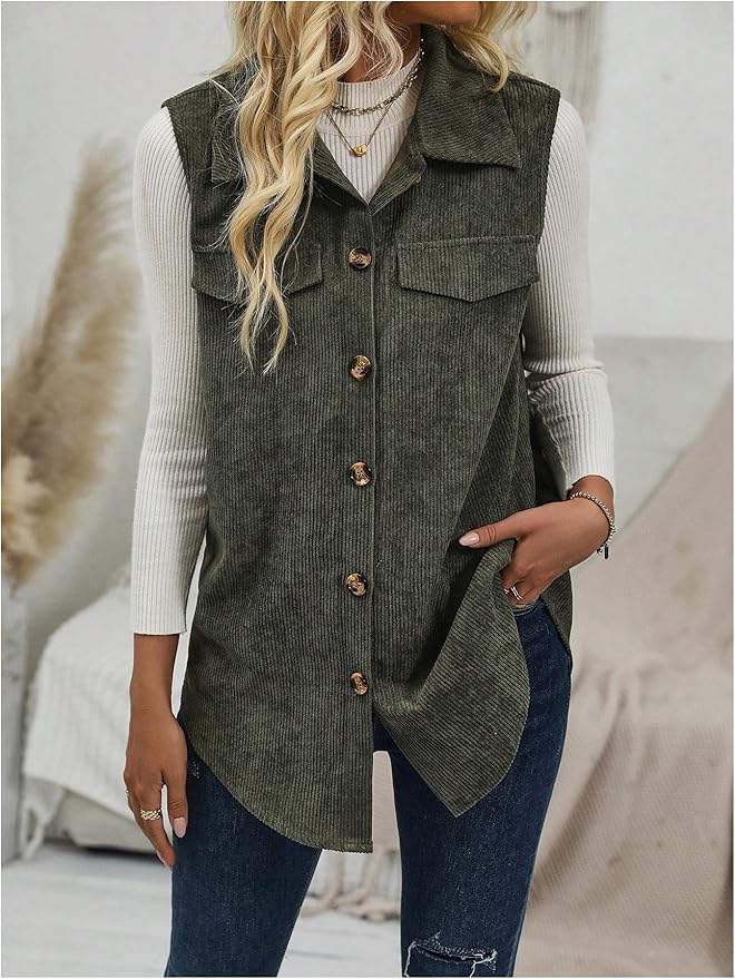 Victoria™ - Stylish Corduroy Vest