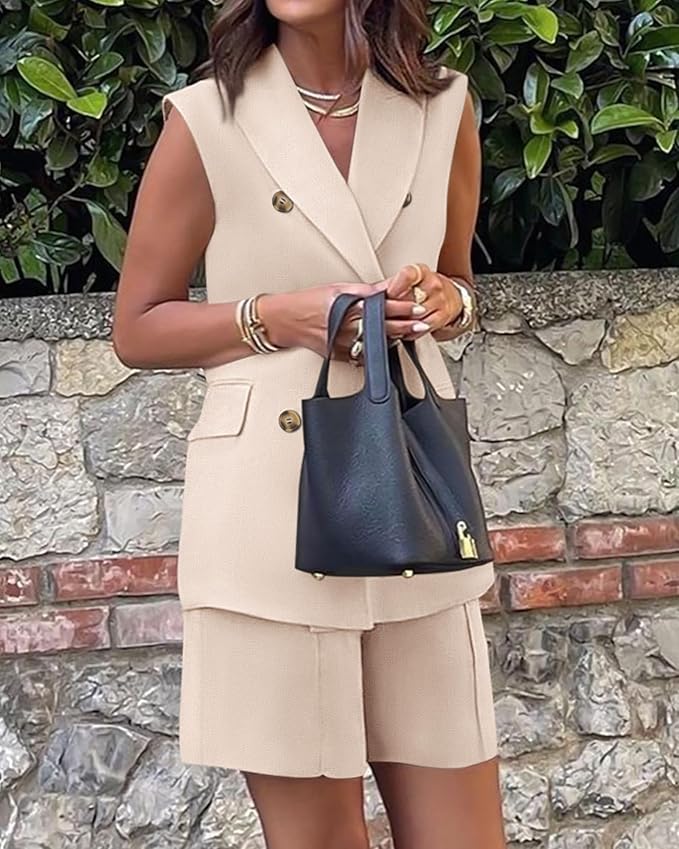 Scarlett™ - Modern Blazer and Shorts Set