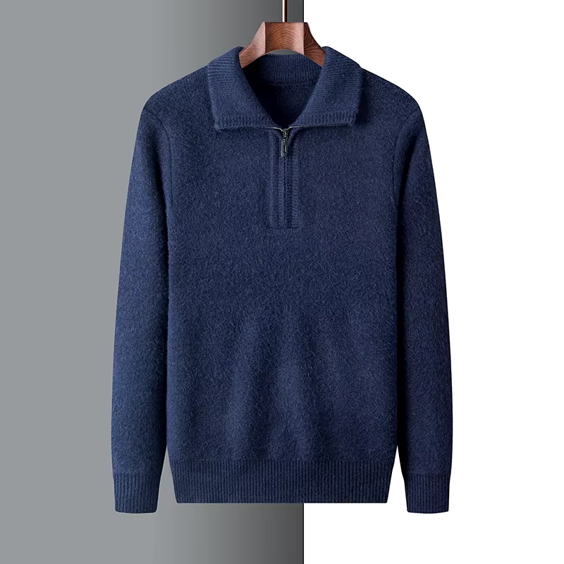 Isaac™ - Soft Warm Quarter Zip Sweater