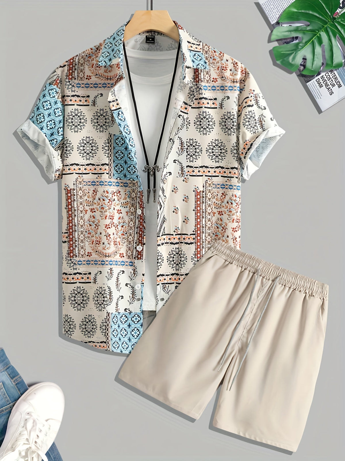 Elijah™ - Stylish Shirt and Shorts Set
