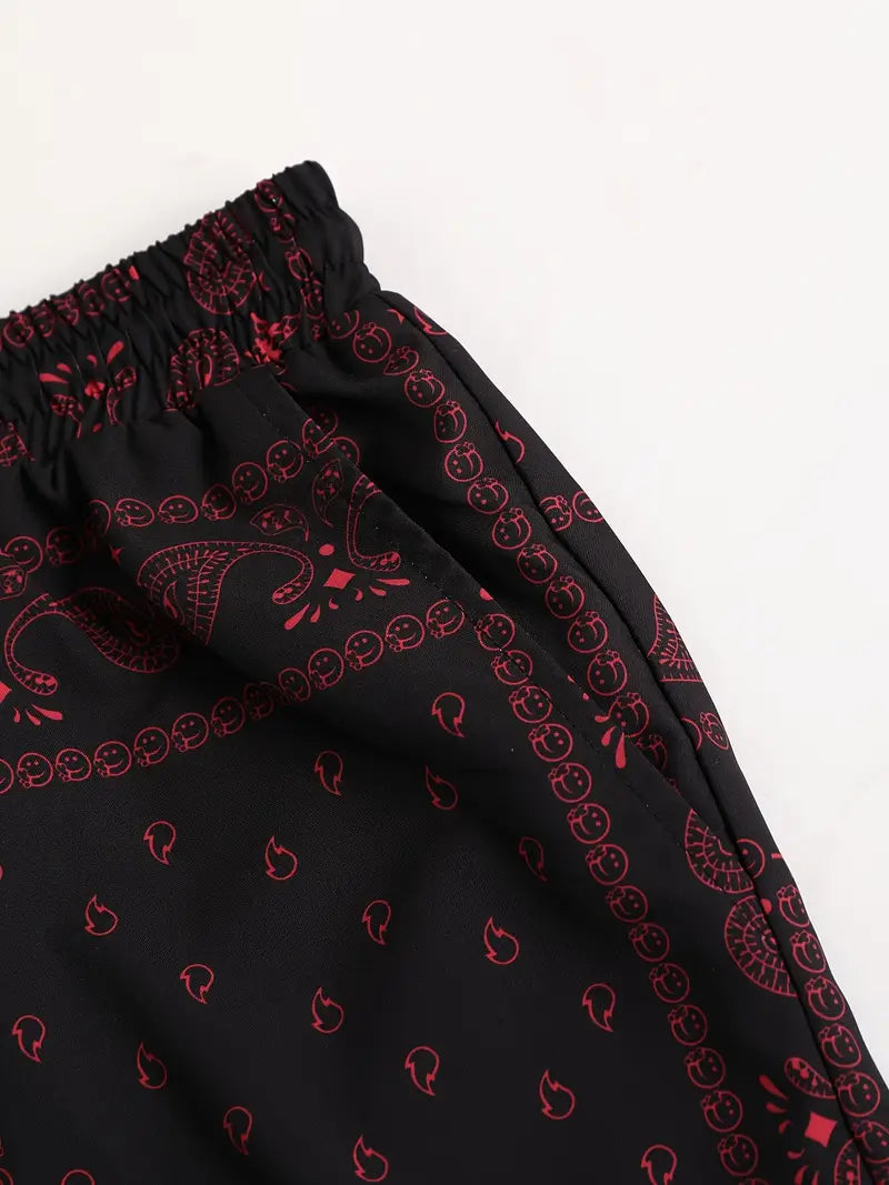 Lucas™ - Stylish Paisley Print Set
