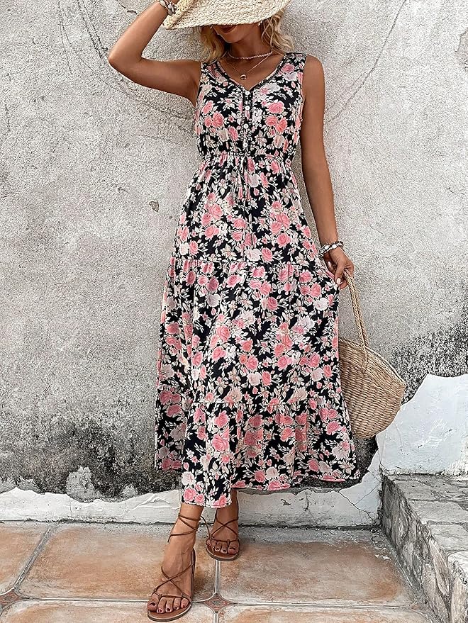 Grace™ - Elegant Floral Dress