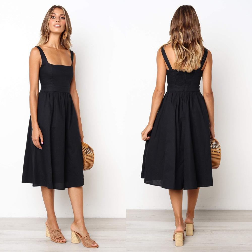 Aria™ - Timeless Square Neck Dress