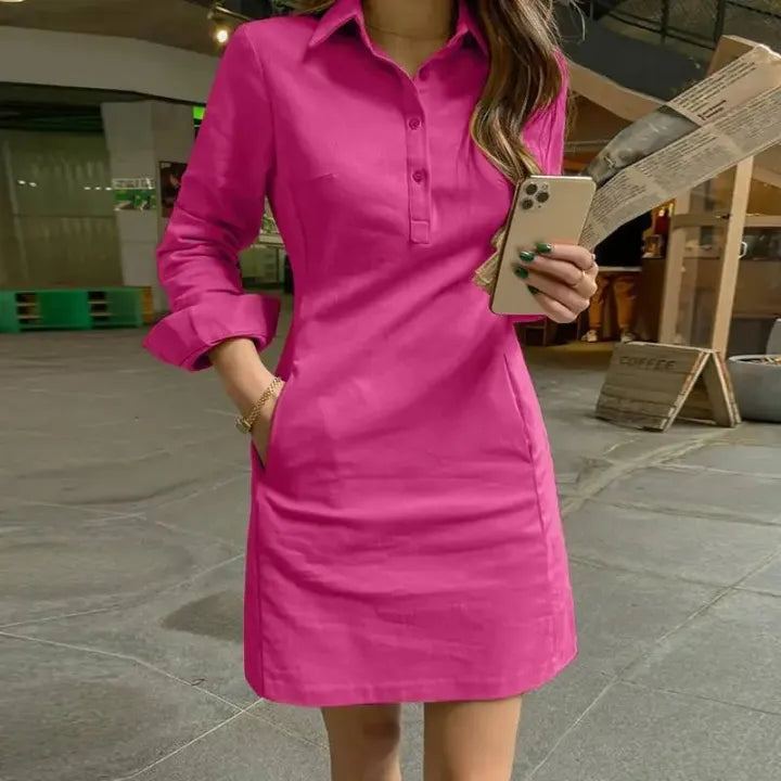 Sophia™ - Casual Loose Mini Dress