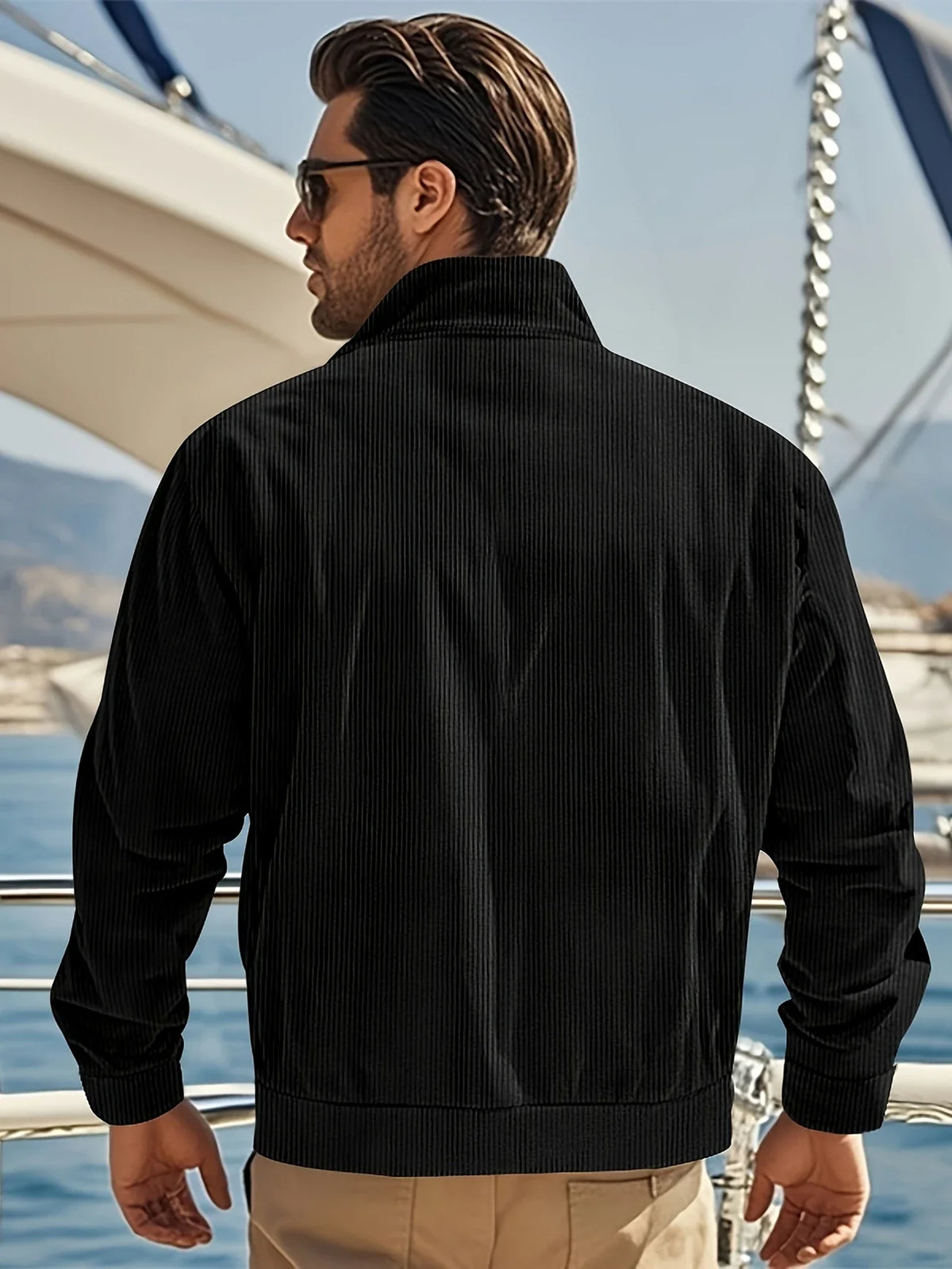 Alexander™ - Casual Corduroy Stand Collar Jacket