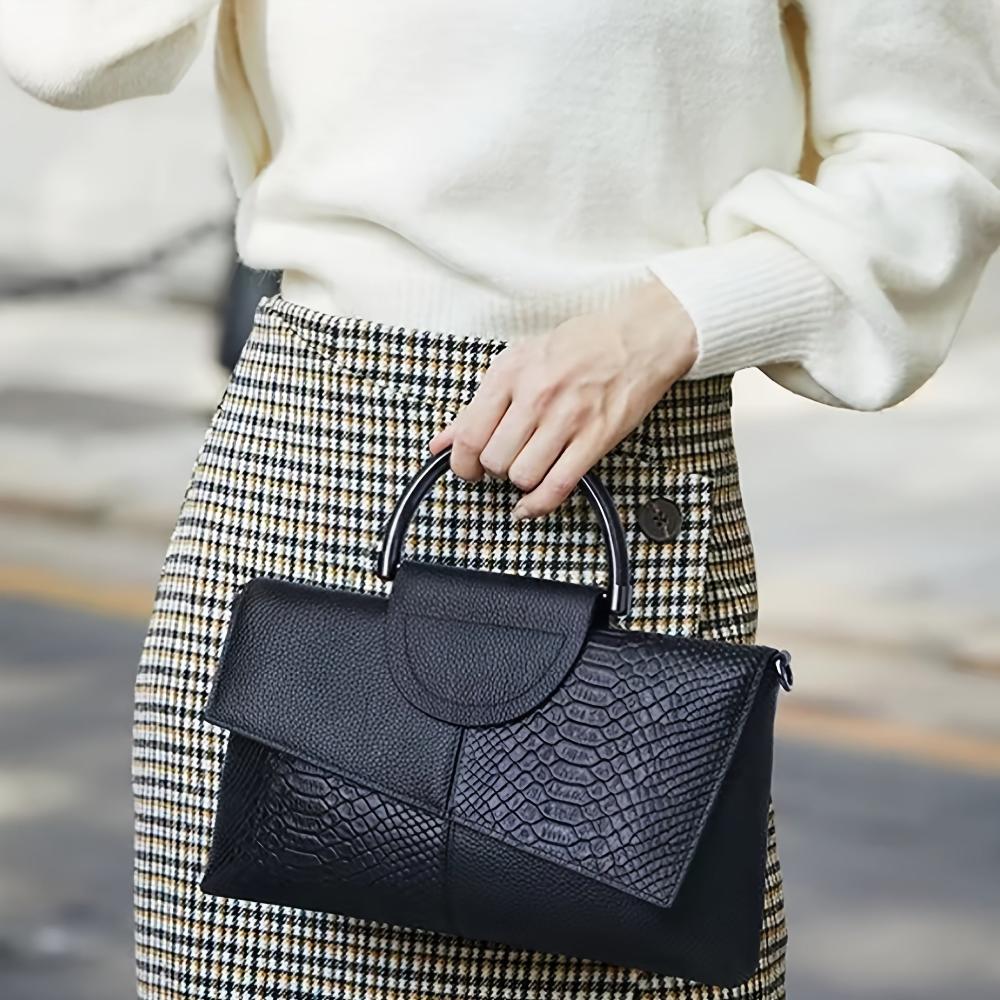 Grace™ Classic | Croc-Embossed Luxury Bag